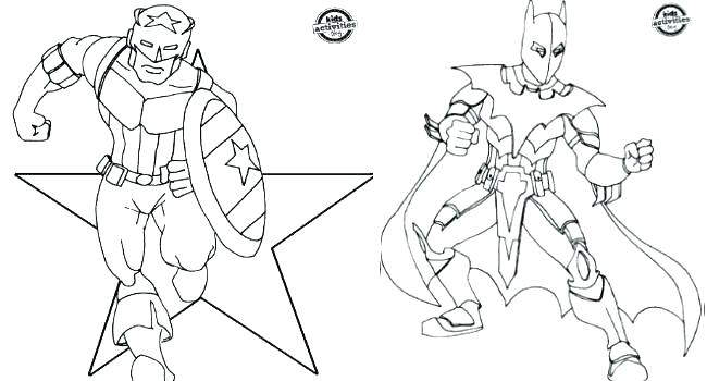 650x350 Marvel Coloring Pages Stunning Marvel Super Heroes Coloring Pages