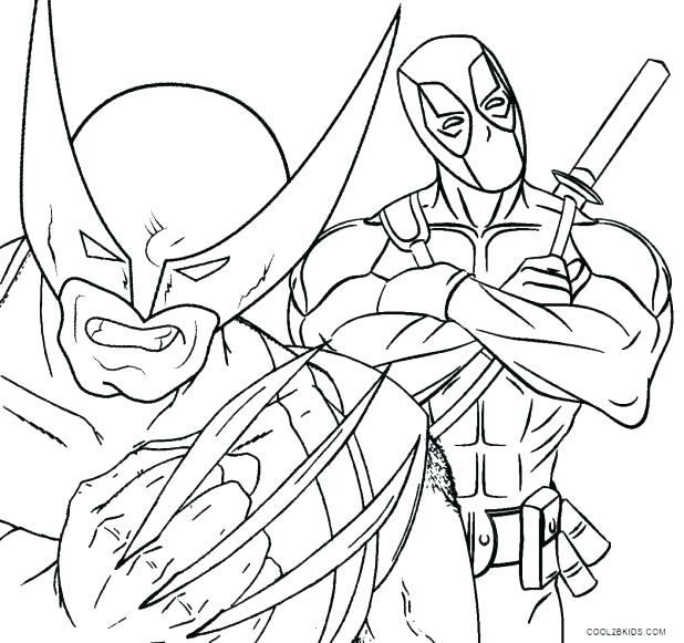 618x581 Wolverine Color Pages Coloring Pages Fashionable Ideas Wolverine