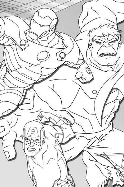 Marvel Christmas Coloring Pages - Marvel Coloring Pages For Kids 1