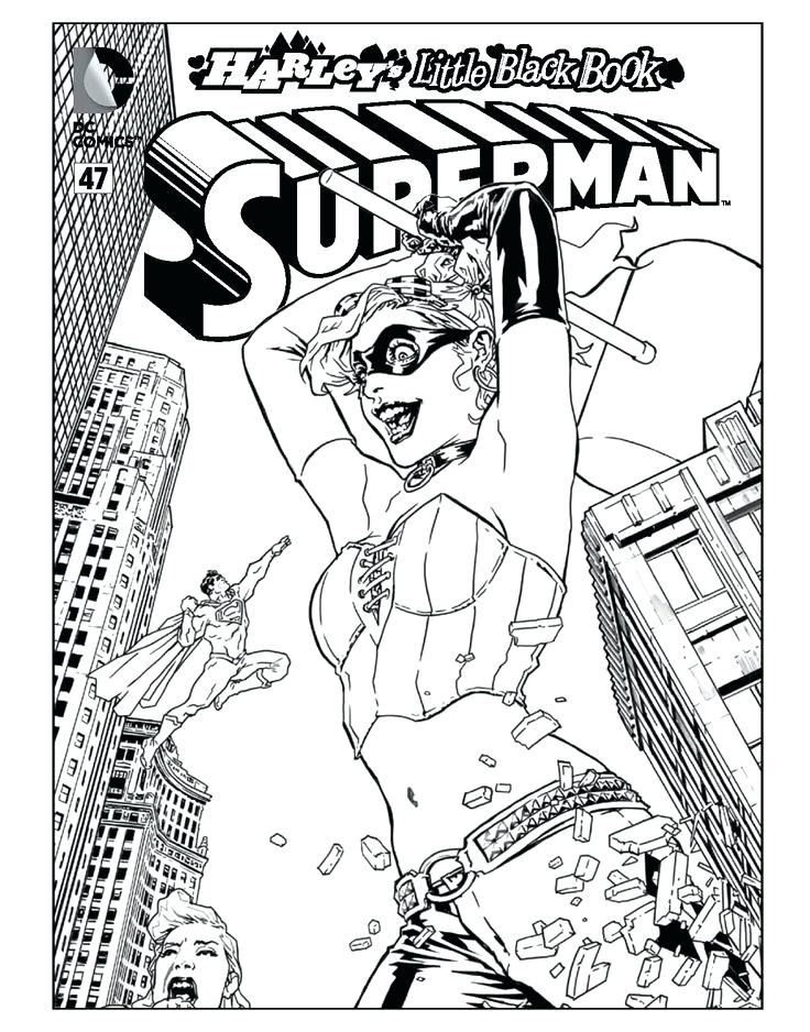 Comic Coloring Pages 736x938 Comic Coloring Pages