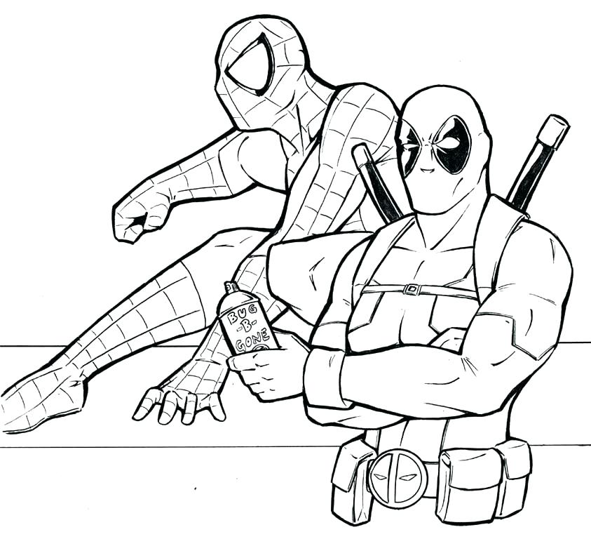 Deadpool Coloring Pages Coloring Pages Coloring Pages And A Marvel 843x768 Deadpool Coloring Pages Coloring Pages Coloring Pages And A Marvel