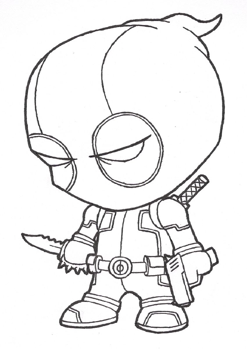 Deadpool Coloring Pages Coloring Pages Super Heros 850x1200 Deadpool Coloring Pages Coloring Pages Super Heros