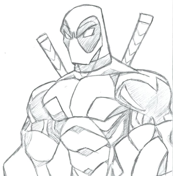 Dead Pool Coloring Pages Marvel Color Pages Marvel Coloring Page 719x730 Dead Pool Coloring Pages Marvel Color Pages Marvel Coloring Page