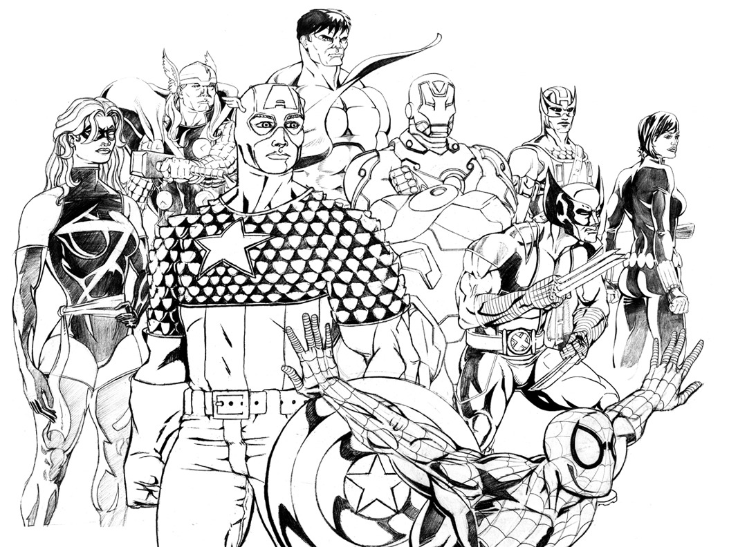 1080x792 Marvel Super Heroes