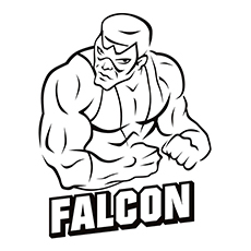 230x230 Avengers Coloring Pages