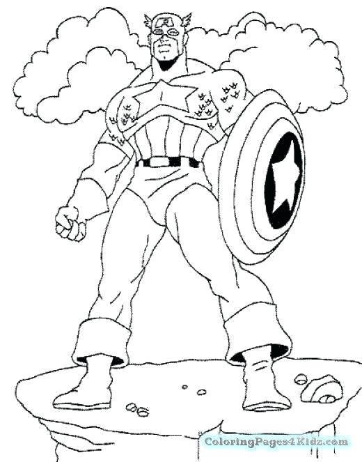 Marvel Hero Coloring Pages 520x663 Marvel Hero Coloring Pages