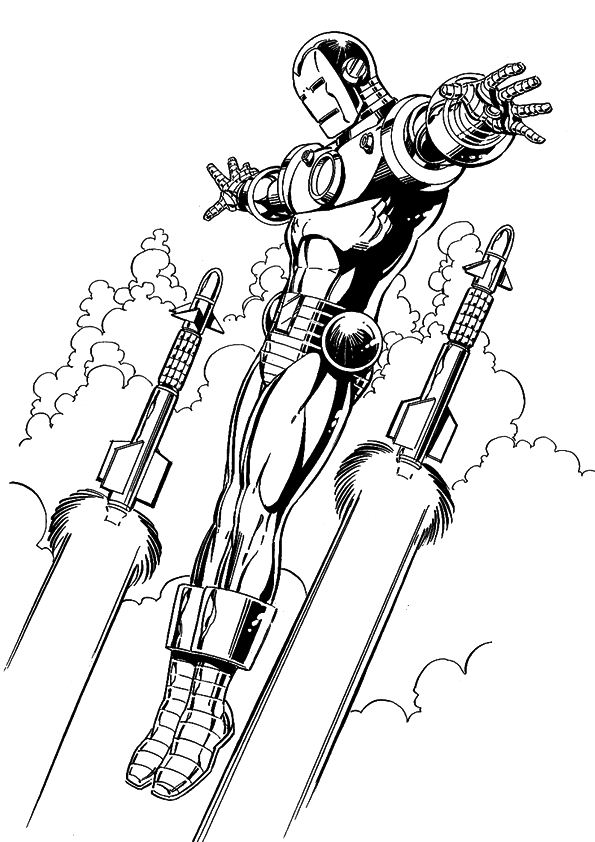 595x842 Kids N 60 Coloring Pages Of Iron Man