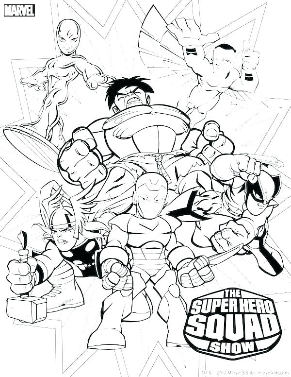 600x776 Super Heroes Coloring Pages Free Marvel Superheroes Coloring Pages