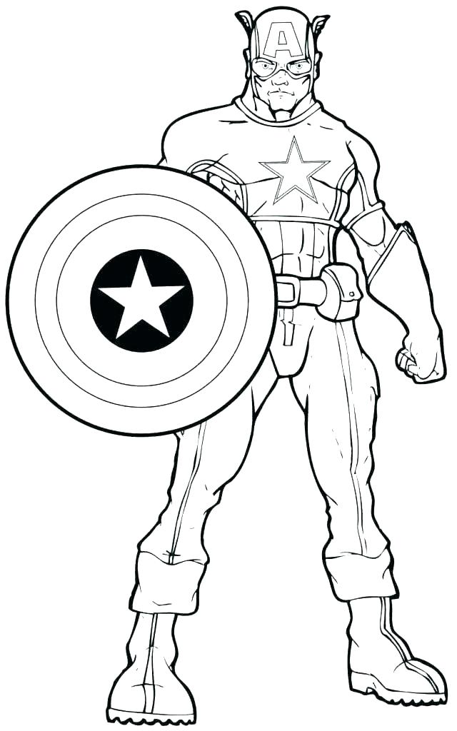 640x1024 Superhero Coloring Pages Printable