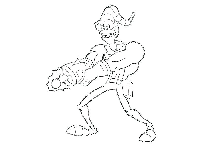 800x667 Inspiring Marvin The Martian Coloring Pages