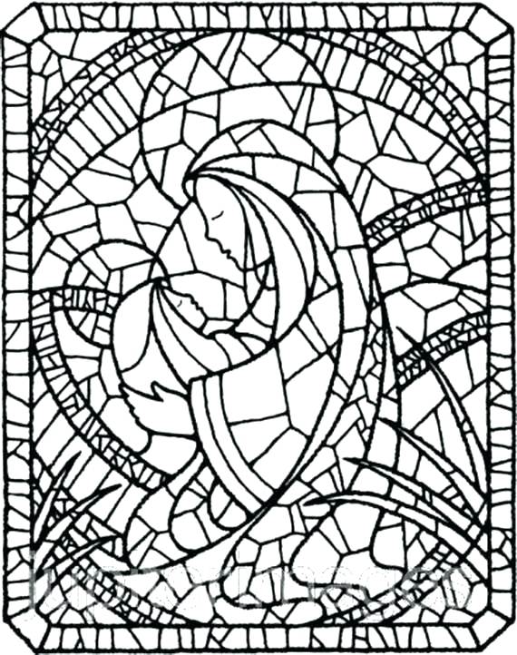 570x722 Mary Coloring Pages Coloring Page Assumption Of Virgin Coloring