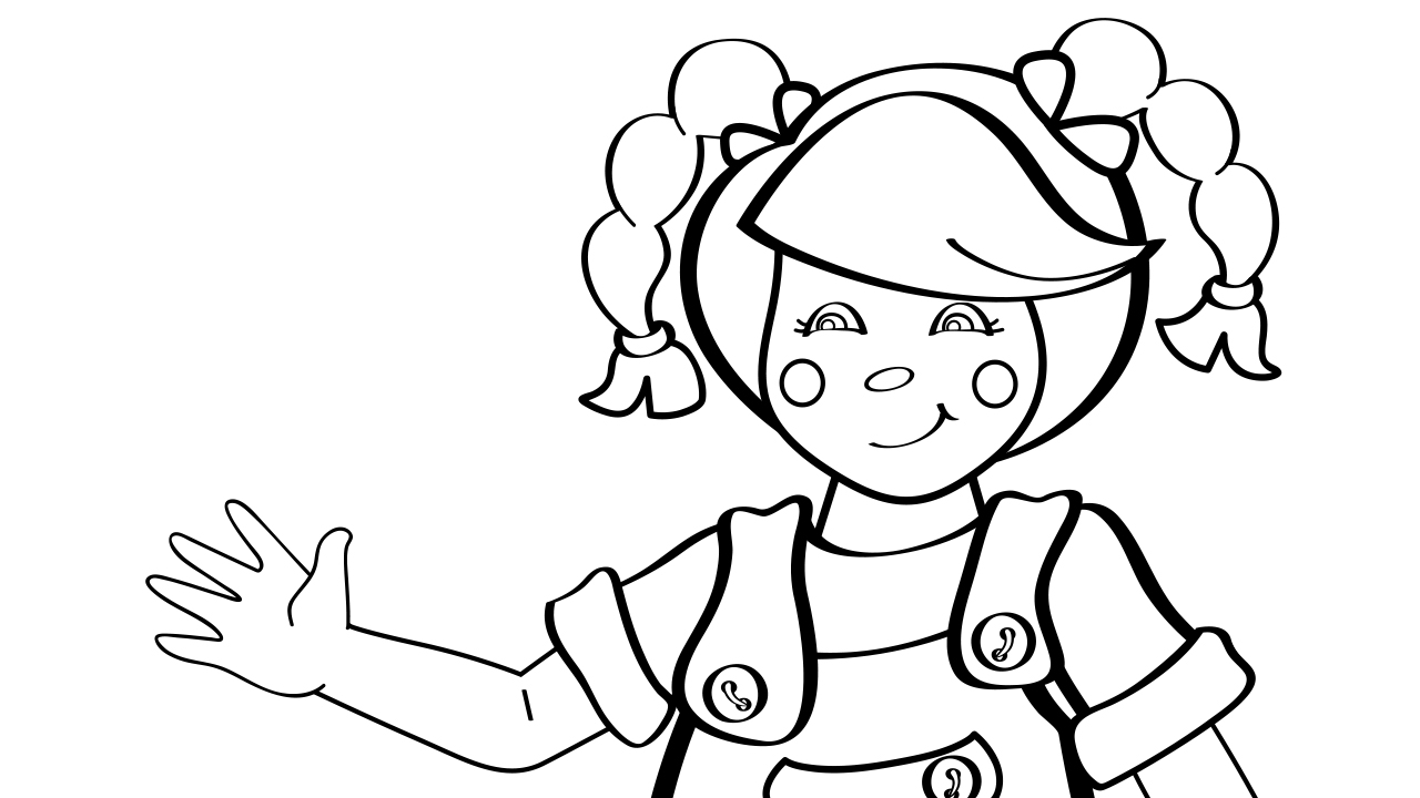 Mary Had A Little Lamb Coloring Page at GetColorings.com | Free