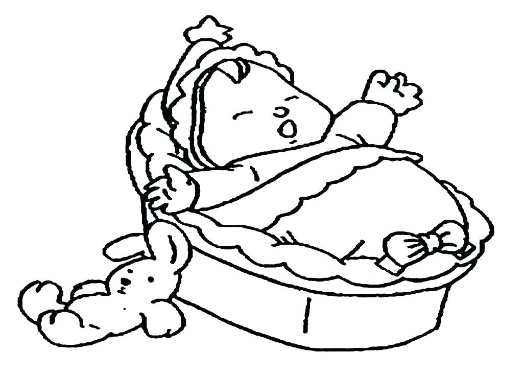 1024x734 Baby Jesus Coloring Page Coloring Pages Baby With Baby Coloring