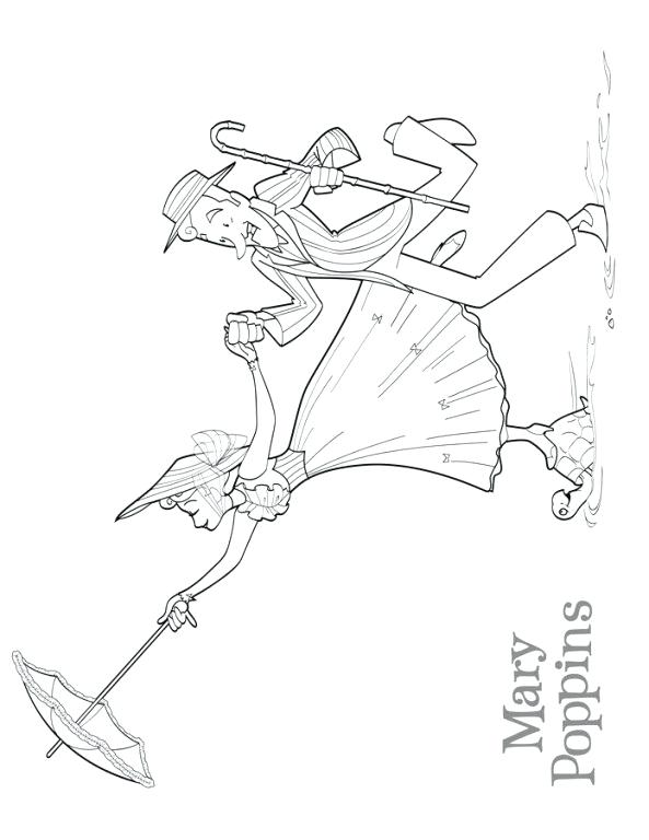 Mary Poppins Coloring Page Coloring Pages Mary Poppins Colouring 593x768 Mary Poppins Coloring Page Coloring Pages Mary Poppins Colouring