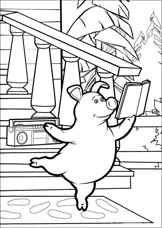 567x794 Masha And The Bear Coloring Pages 3