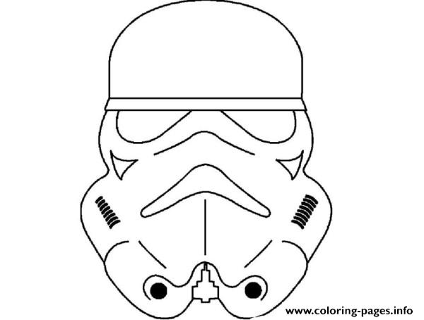 600x453 Star Wars Masks Coloring Pages Printable