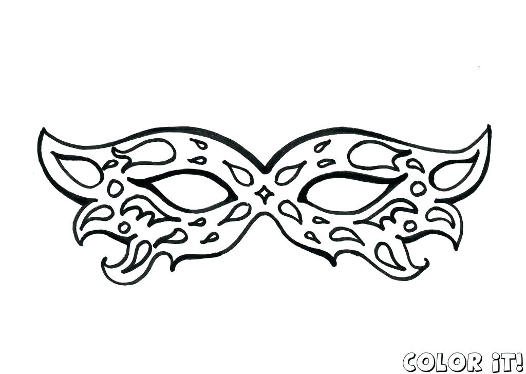 1024x728 Mardi Gras Masks Coloring Pages Coloring Sheet Mask Masks Coloring