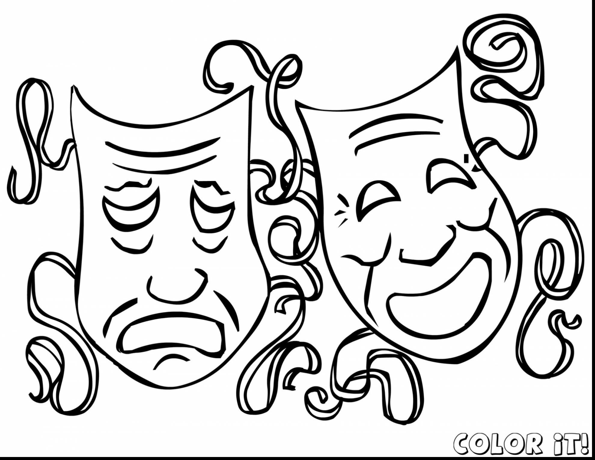 1980x1530 Coloring Pages For Adults Flowers Masquerade Mask Download