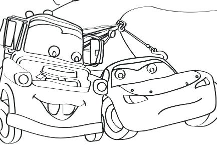 433x305 Free Printable Coloring Pages Part Tow Mater House Coloring Pages