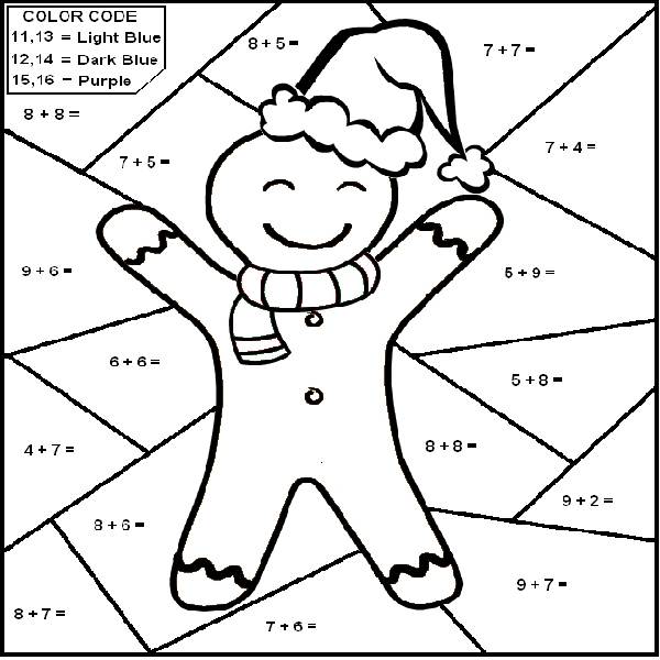 600x600 Httpcolorings.cochristmas Math Coloring Pages