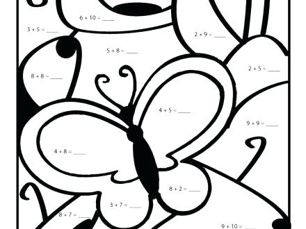 440x330 Halloween Math Coloring Pages 2nd Grade Grade Coloring Sheets