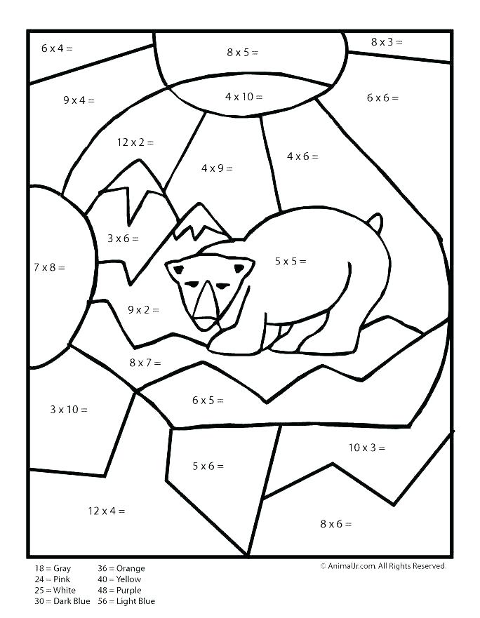 Multiplication Coloring Pages Math Addition Coloring Pages 684x881 Multiplication Coloring Pages Math Addition Coloring Pages