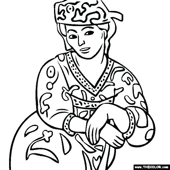 560x560 Matisse Coloring Pages
