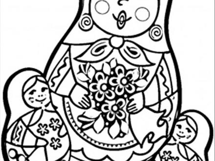 440x330 40 Coloring Pages Dolls, Raggedy Ann Doll Coloring Page Free