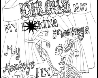 340x270 Mature Content Adult Coloring Pages Sweary Coloring Pages