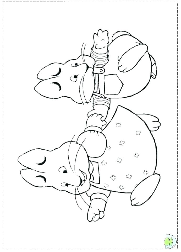 Max And Ruby Christmas Coloring Pages at GetColorings.com | Free ...