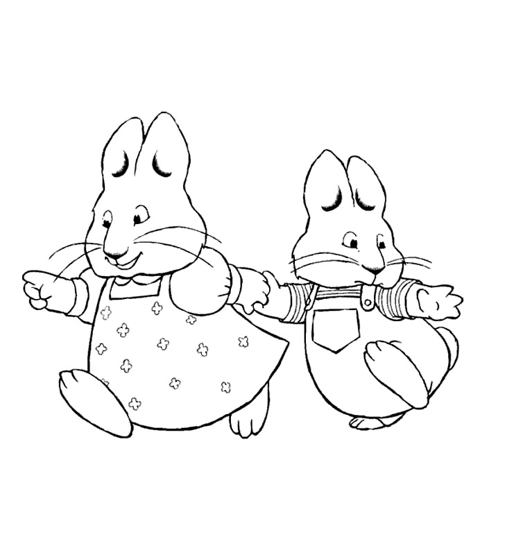 Free Printable Max And Ruby Coloring Pages For Kids 754x800 Free Printable Max And Ruby Coloring Pages For Kids