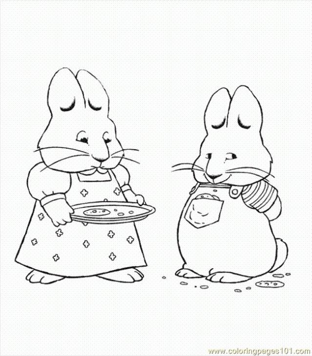 639x730 Max And Ruby Coloring Page Kids Printable Nick Jr. Coloring