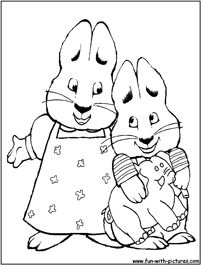 Max And Ruby Coloring Pages 800x1050 Max And Ruby Coloring Pages