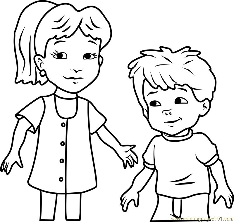 Dragon Tales Emmy And Max Coloring Page 800x757 Dragon Tales Emmy And Max Coloring Page