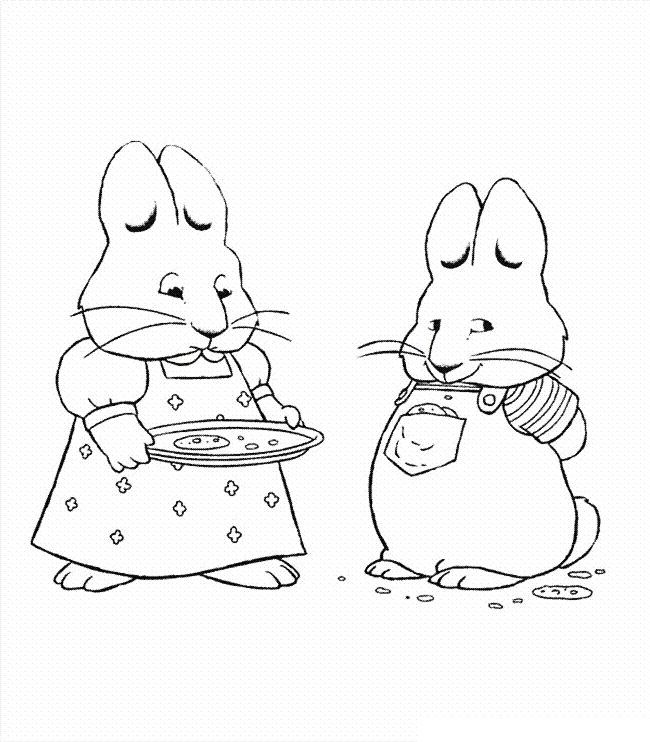 Free Printable Max And Ruby Coloring Pages For Kids 650x742 Free Printable Max And Ruby Coloring Pages For Kids