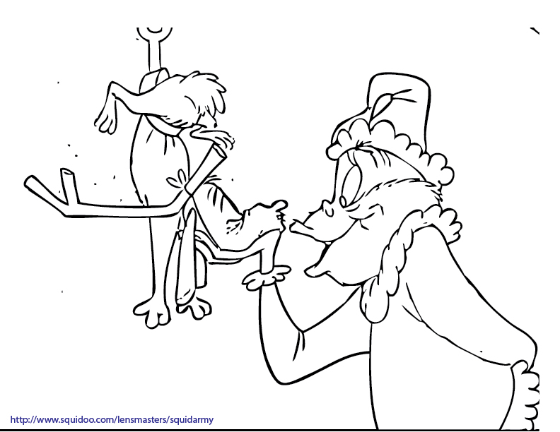 Grinch Coloring Pages 792x612 Grinch Coloring Pages