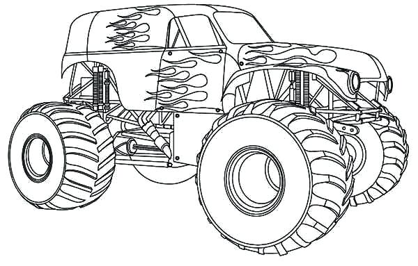Max D Monster Truck Coloring Pages And Monster Truck Pictures 600x383 Max D Monster Truck Coloring Pages And Monster Truck Pictures