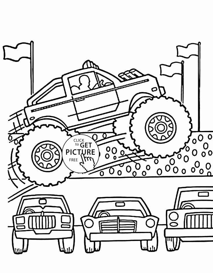 Download Max D Monster Truck Coloring Pages at GetColorings.com ...