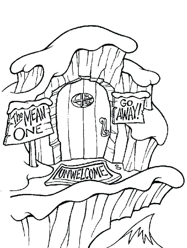 600x793 The Grinch Coloring Page Coloring Pages Picture The Coloring Max