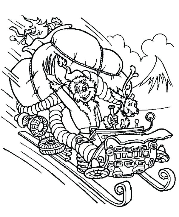 600x725 Grinch Coloring Pages Color Pages Printable Coloring Pages Cartoon