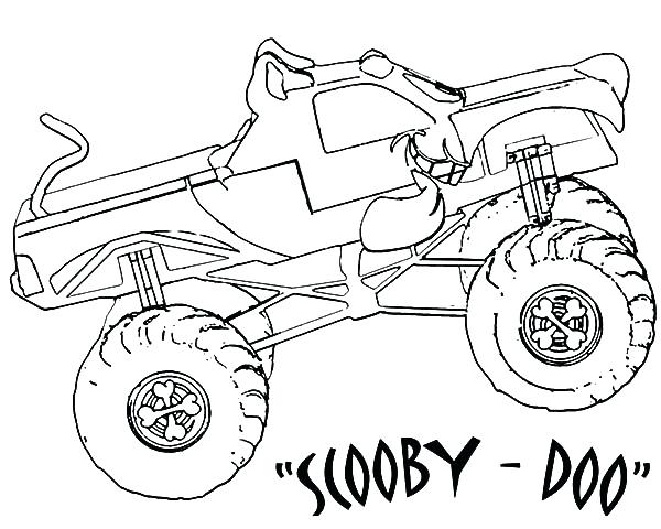600x480 Bulldozer Monster Truck Coloring Pages Drawing With Kids Maximum