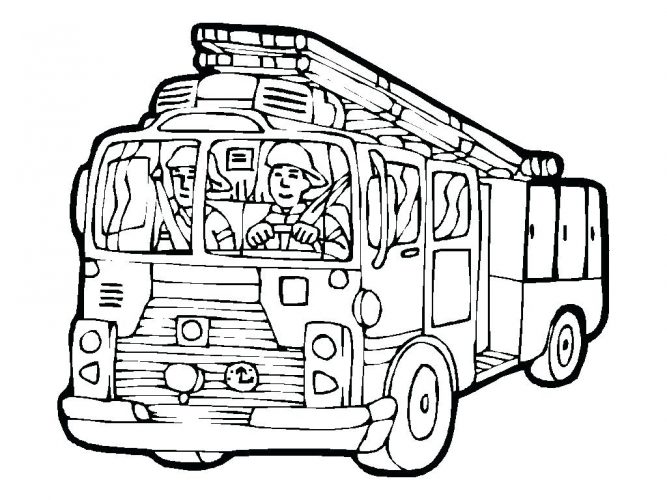 667x500 Coloring Pages ~ Trucks Coloring Pages Truck Color Printable