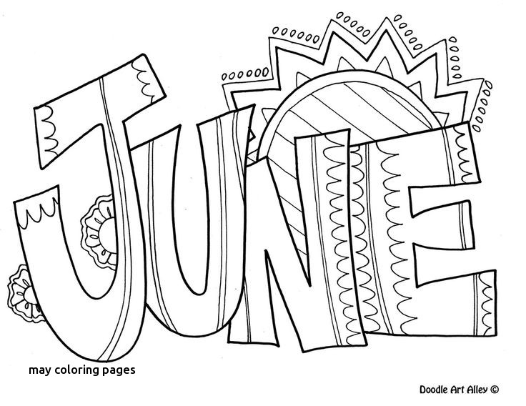 736x568 May Coloring Pages