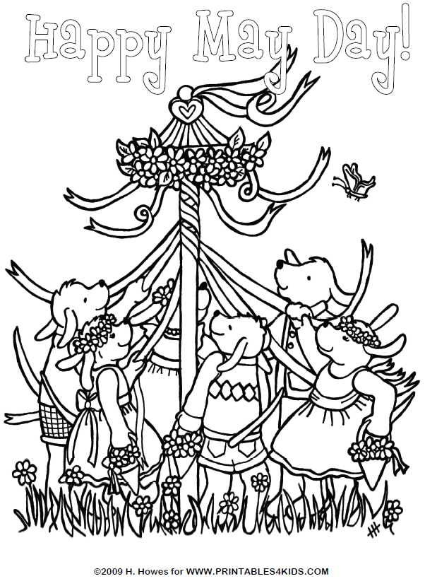 602x829 May Coloring Pages Lovely May Day Coloring Pages Az Coloring Pages