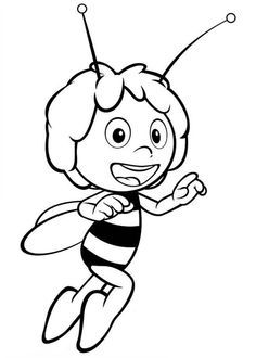 Maya The Bee Coloring Picture Hadley's Birthday 236x330 Maya The Bee Coloring Picture Hadley's Birthday