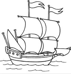 Mayflower Coloring Page Worksheets, Thanksgiving And History 236x245 Mayflower Coloring Page Worksheets, Thanksgiving And History