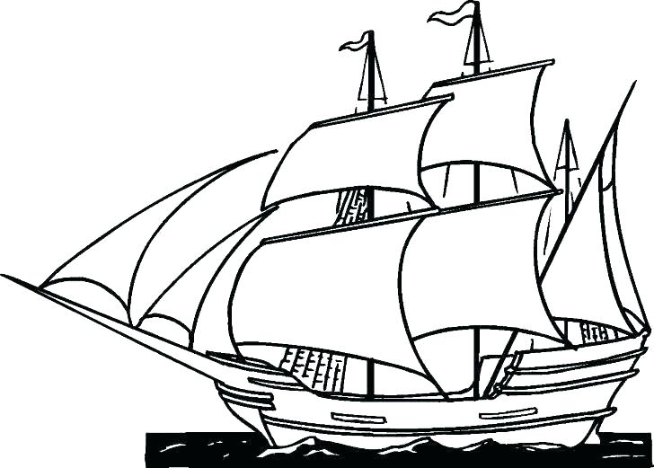 728x521 Mayflower Coloring Pages Pilgrims Coloring Page Pilgrim Coloring