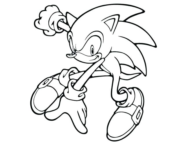 Sonic The Hedgehog Coloring Pages Color Page Plus Medium Size 646x500 Sonic The Hedgehog Coloring Pages Color Page Plus Medium Size
