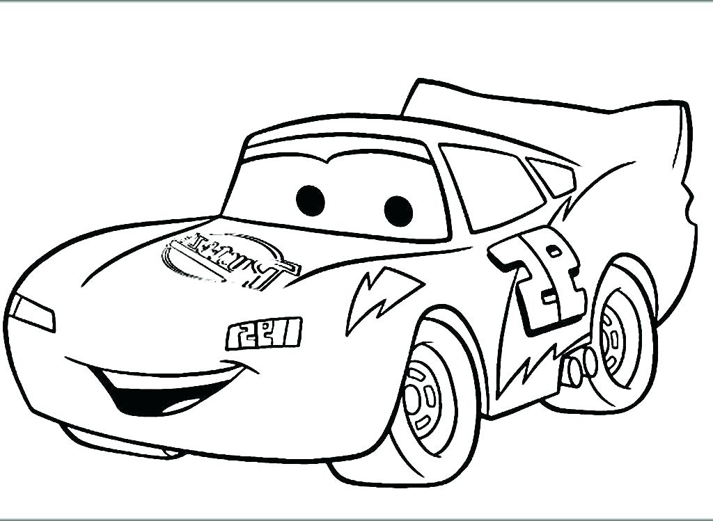 1024x749 Lightning Mcqueen Coloring Pages Free Lightning Coloring Lightning