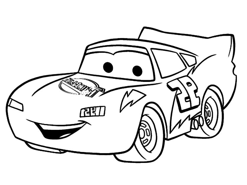 838x628 Lightning Mcqueen Coloring Pages Kids Within Remodel 15